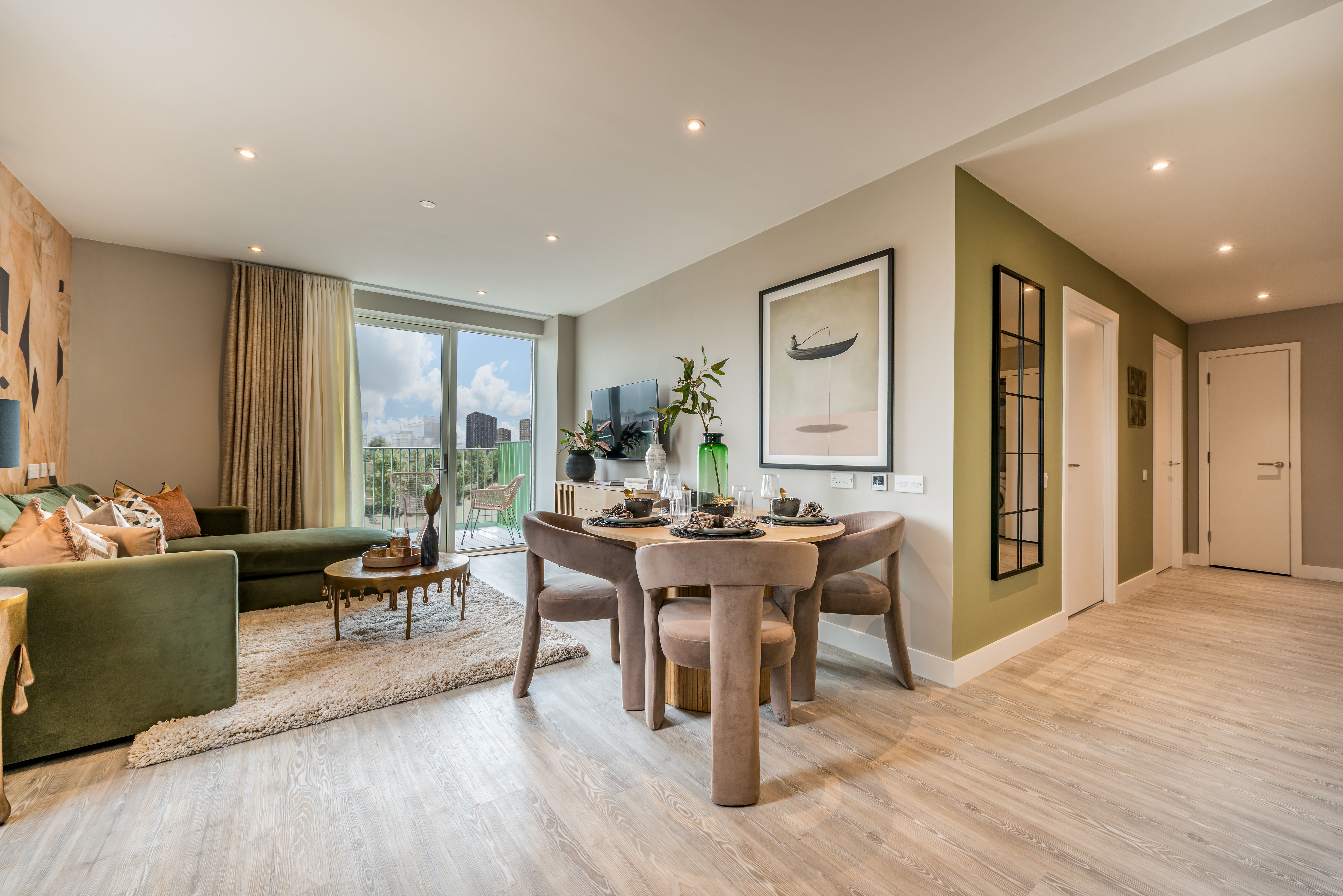 Dagenham Green, 2 bed show home, Dining Area