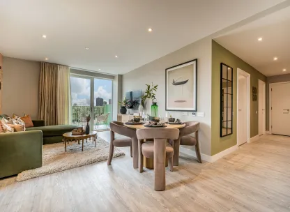 Dagenham Green, 2 bed show home, Dining Area