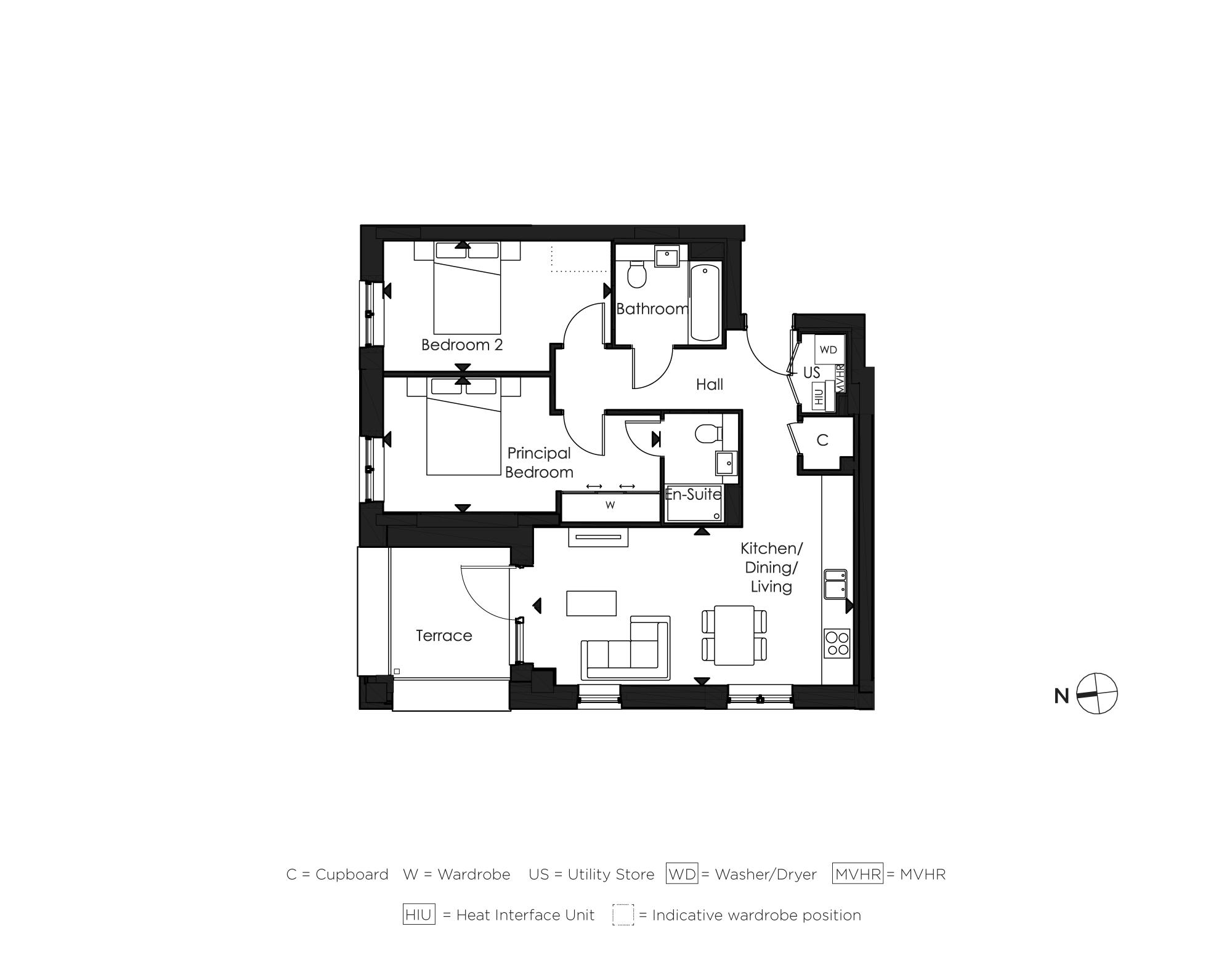 Apartment 880 - The Empire Apartments 