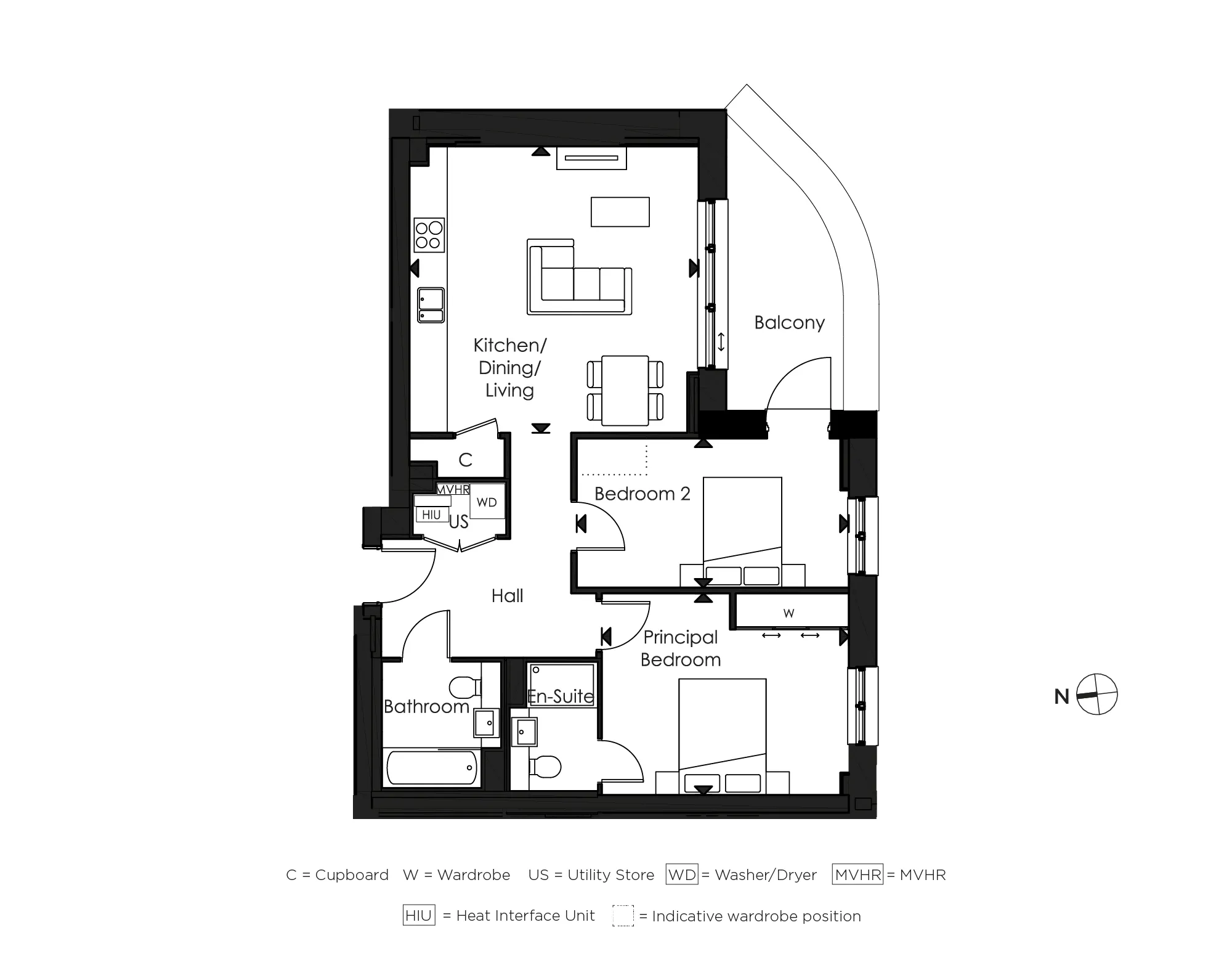 The Liberty, Number 599 Floorplan