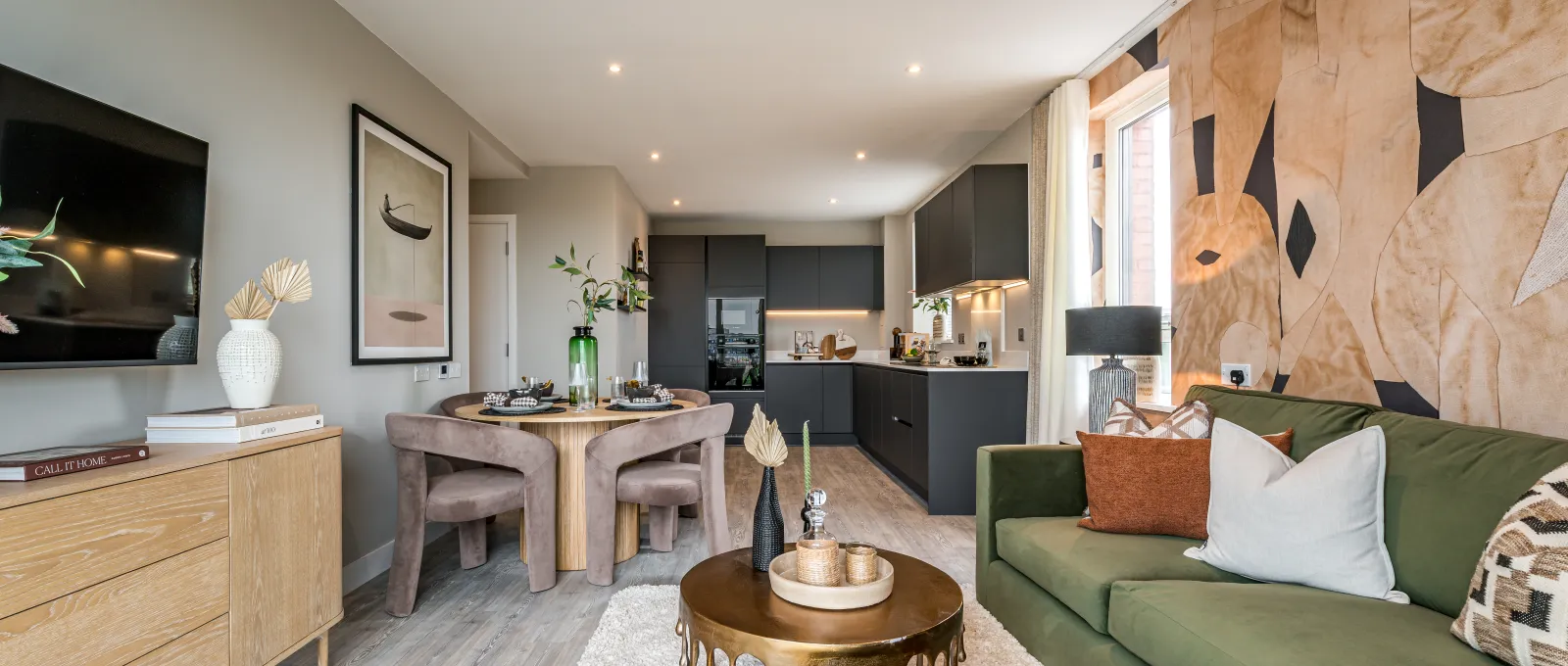 Dagenham Green, 2 bed show home, Dining Area