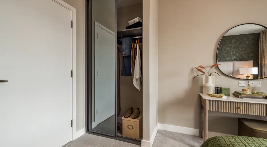 bedroom 1 fitted wardrobe