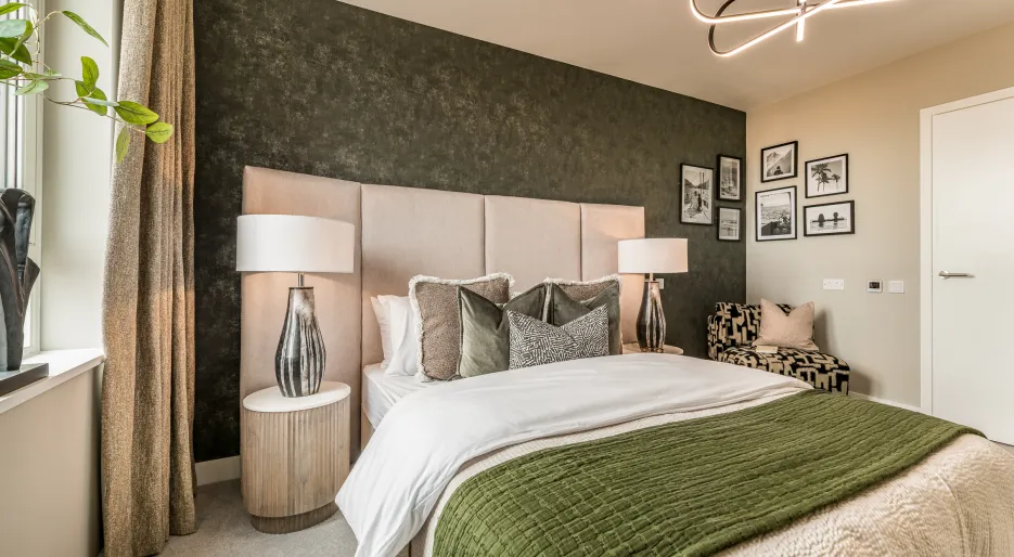 Bedroom 1 wide angle