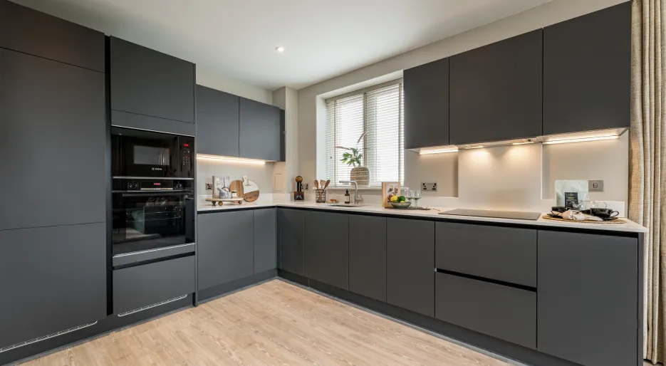 Dagenham Green, 2 bed show home, Kitchen