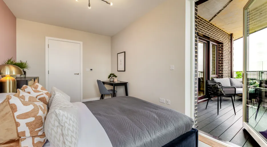 Apartment 651, 2 bedroom 2 bathroom, Bedroom 2