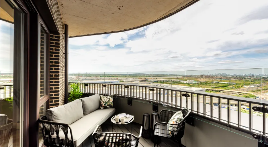Apartment 651, 2 bedroom 2 bathroom, Balcony