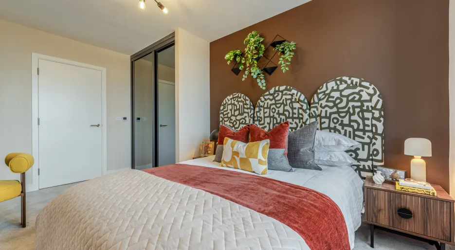Apartment 646, the Liberty Bedroom