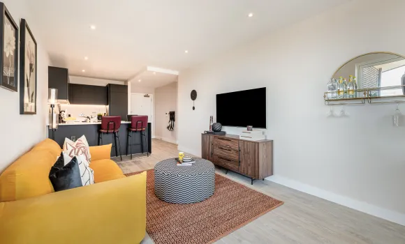 Apartment 646, the Liberty Living Room