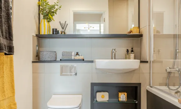 Apartment 646, the Liberty Bathroom