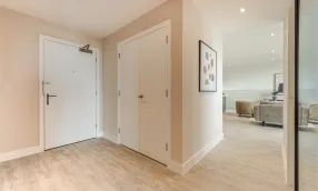 Apartment 651, 2 bedroom 2 bathroom, hallway