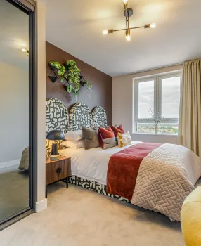 Apartment 646, the Liberty Bedroom