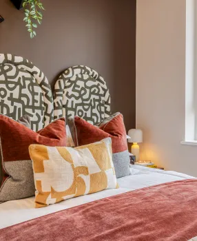 Apartment 646, the Liberty Bedroom Close up