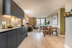 Kitchen living & dining shot