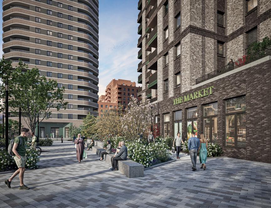 Market Square CGI