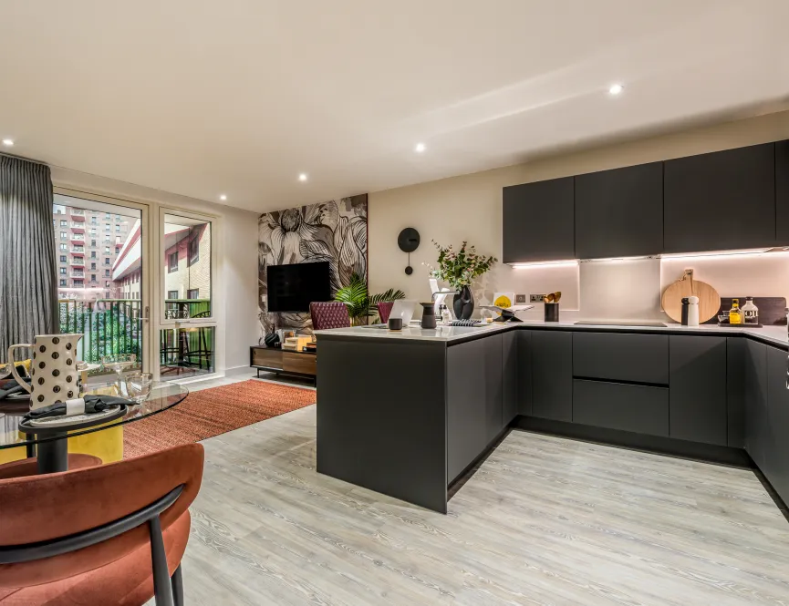 Dagenham Green, show home, kitchen