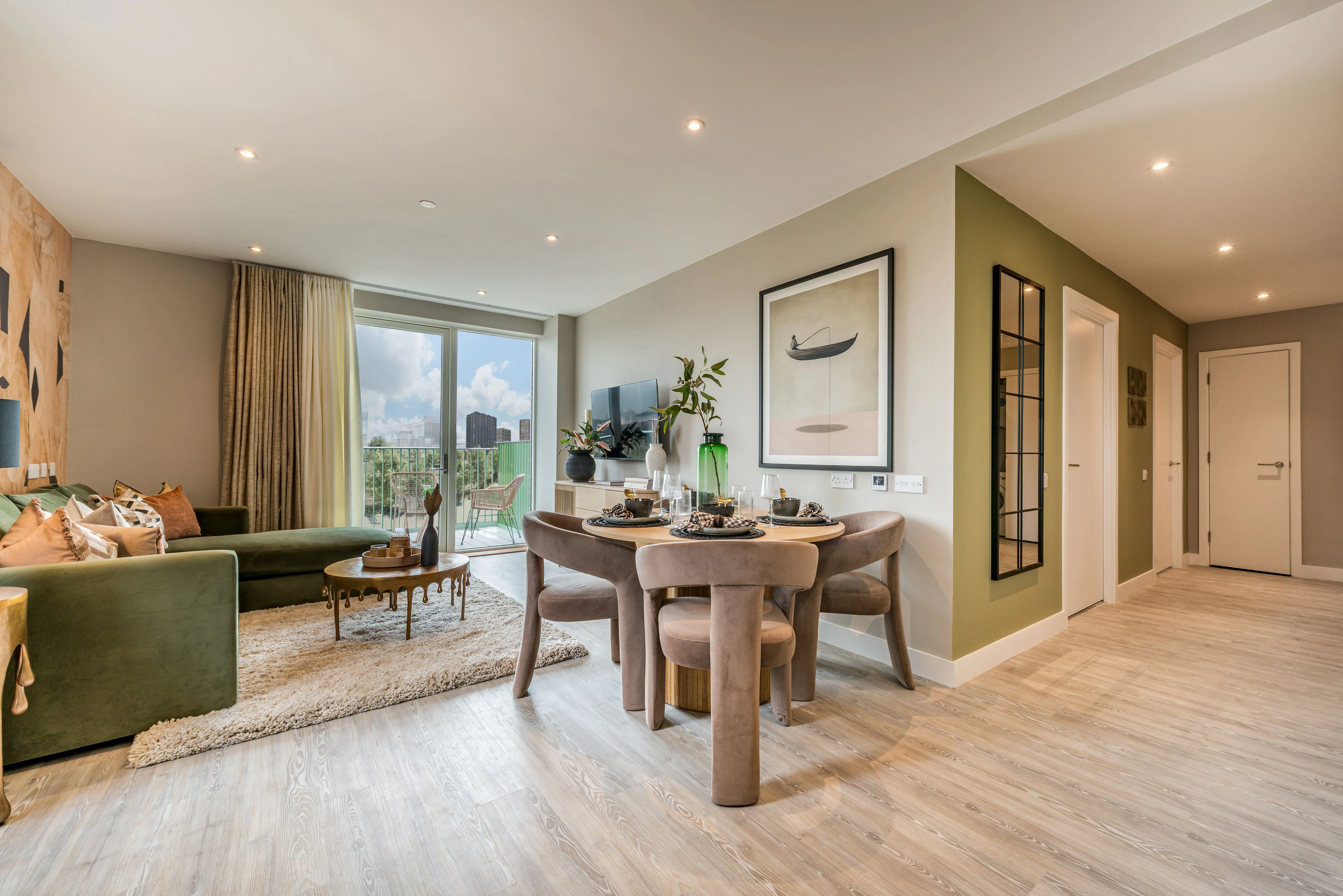 Dagenham Green, 2 bed show home, Dining Area